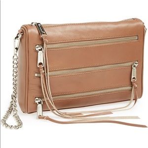Rebecca Minkoff: 5-Zip Crossbody bag